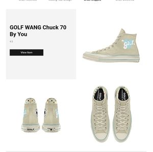 Golf Wang-Tyler the creator Converse Chuck Taylor's 70s